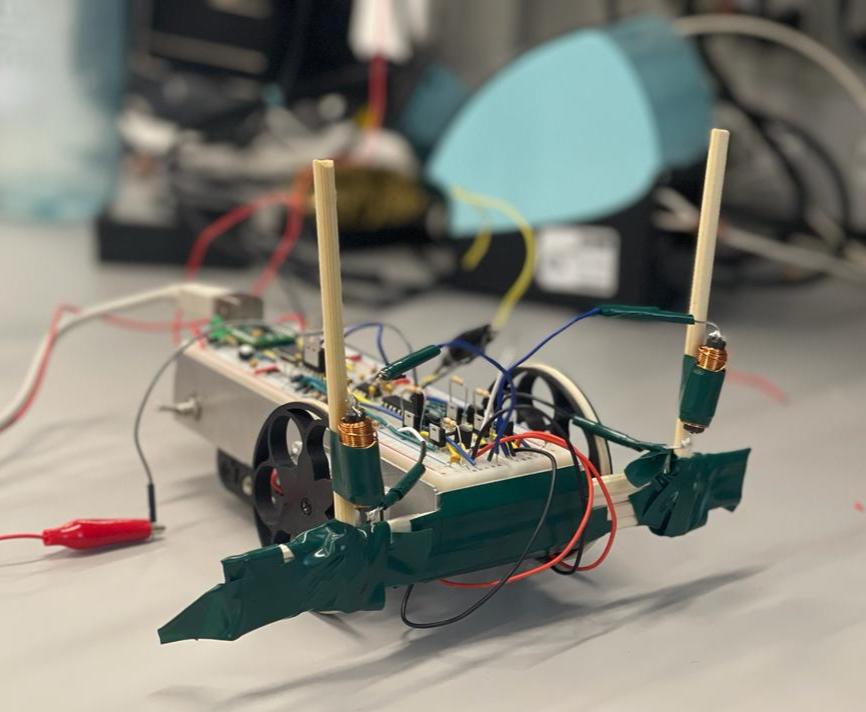 Magnetic Field Robot Project Image